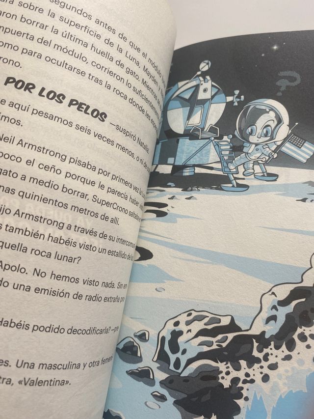 Maytalia en el espacio.