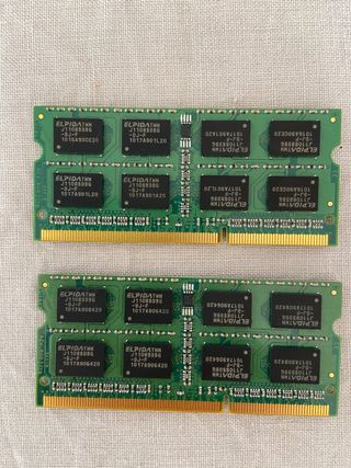 Memoria RAM 4GB Kignstone(2 slots de 2GB cada uno)