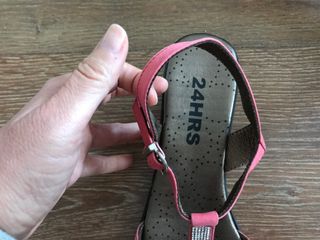 Sandalias piel * Nº 41 * Marca: 24 HRS