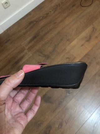 Sandalias piel * Nº 41 * Marca: 24 HRS