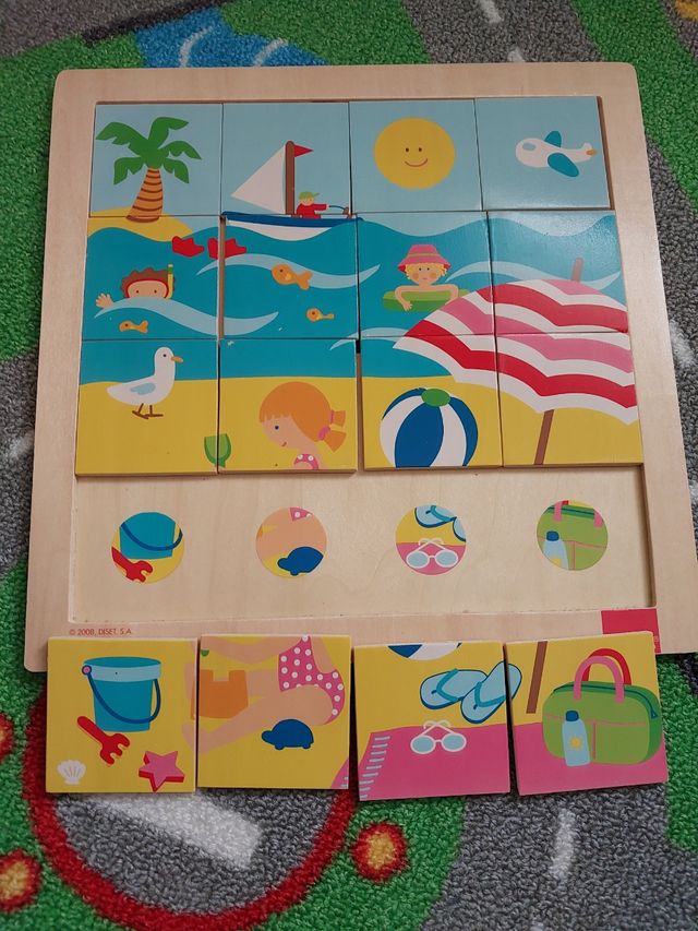 Puzzles de madera Goula