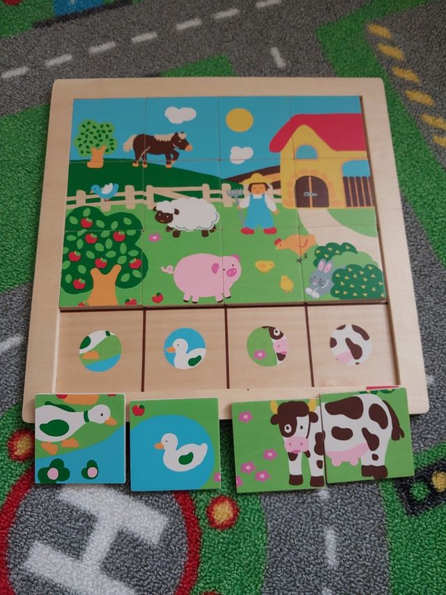 Puzzles de madera Goula