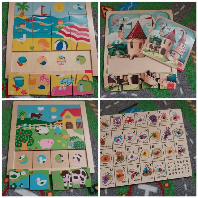 Puzzles de madera Goula