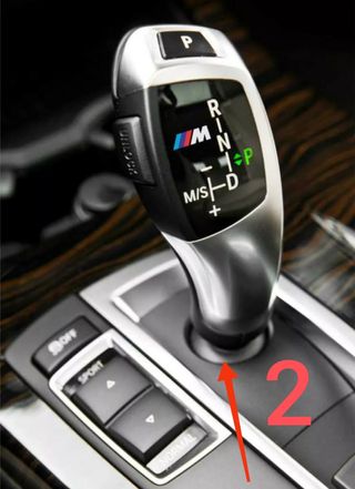 manete caixa auto BMW > vidro M