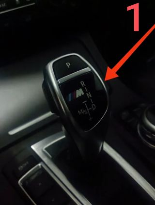 manete caixa auto BMW > vidro M