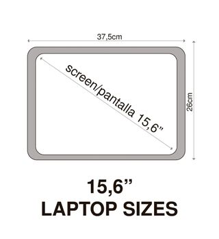 Maletín Misako portátil 15,6"