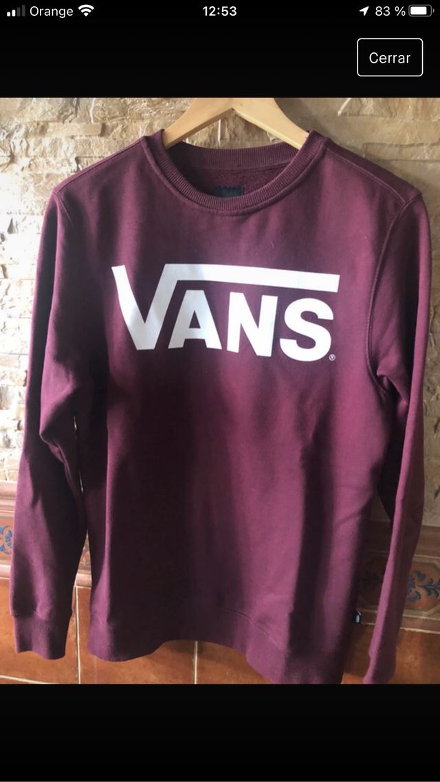 Sudadera vans XS