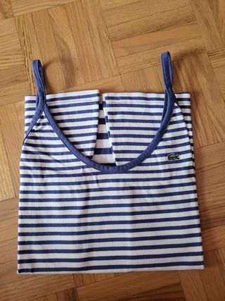 Camiseta de tirantes, Lacoste, talla 42