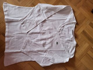 2 camisetas media manga Lacoste, talla 42