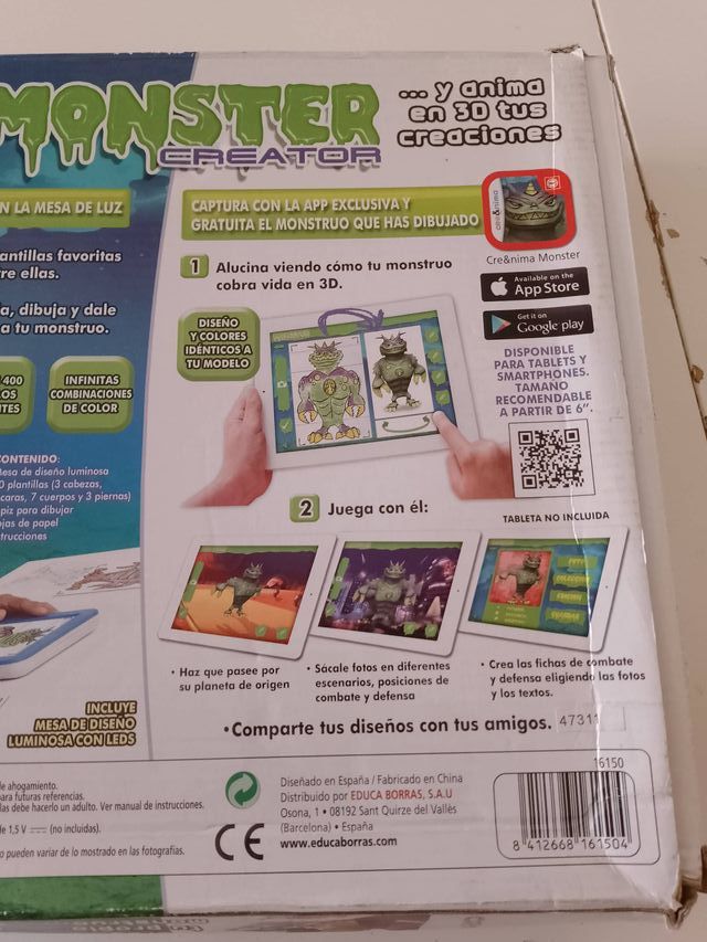 Monsters Creator, Juego Creativo de Educa