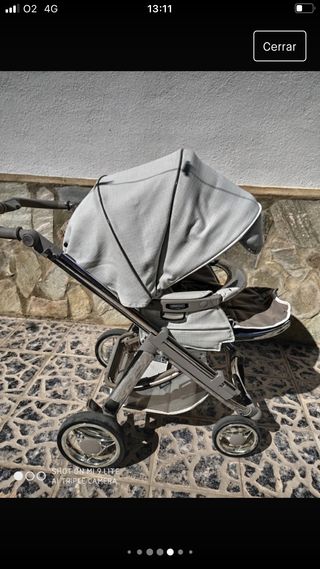 Cochecito hip hop tech Bebecar. 3piezas