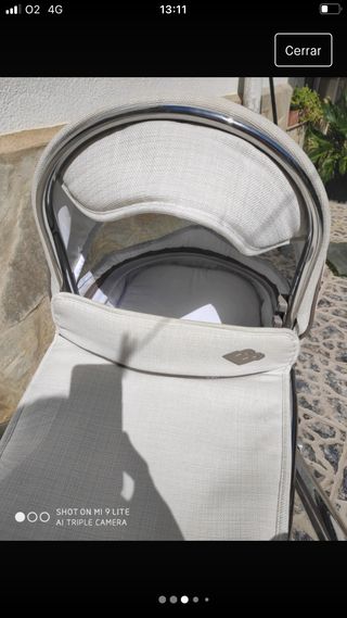 Cochecito hip hop tech Bebecar. 3piezas