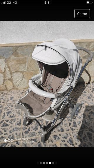 Cochecito hip hop tech Bebecar. 3piezas