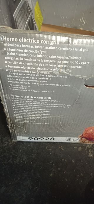 Horno pequeño Lidl
