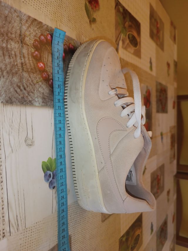 zapatillas NIKE AIR FORCE con plataforma 