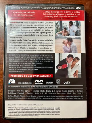Dvd Match Point