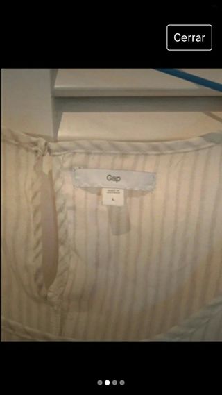 Sin mangas de la marca GAP, a estrenar