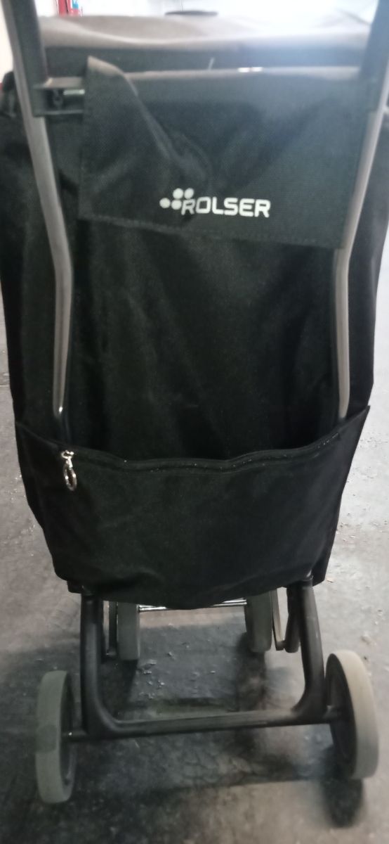 Saco carro compra plegable Rolser