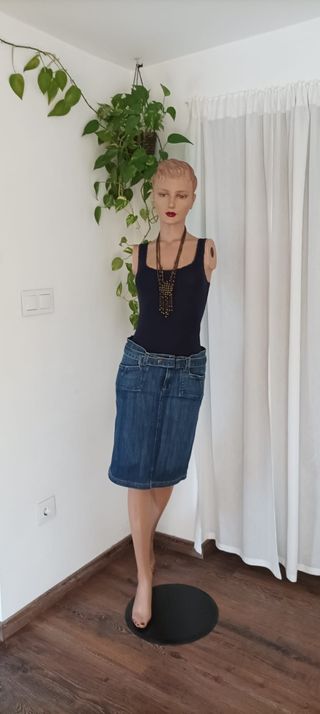 Falda vaquera Zara talla s