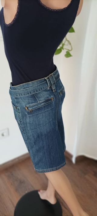 Falda vaquera Zara talla s
