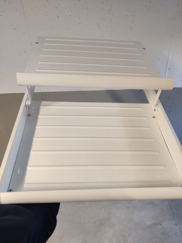 Estante zapatero extraíble, blanco, 50x58 cm IKEA