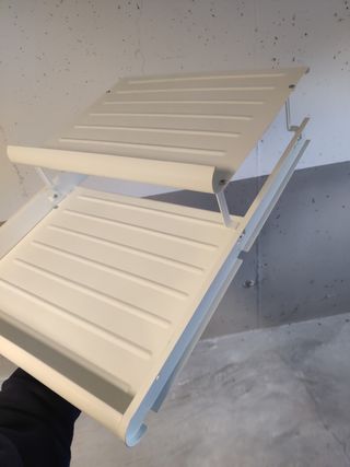 Estante zapatero extraíble, blanco, 50x58 cm IKEA