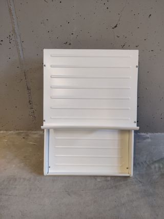 Estante zapatero extraíble, blanco, 50x58 cm IKEA