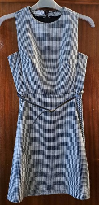 Vestido Mango pata de gallo