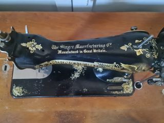 maquina de coser Singer de 1906