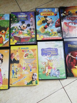 CD, películas de niños