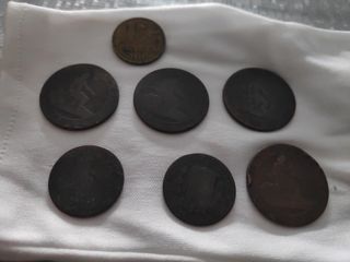7 monedas del Gobierno Provisional