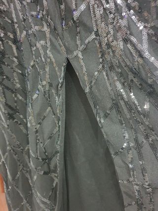 Vestido negro de fiesta Talla L