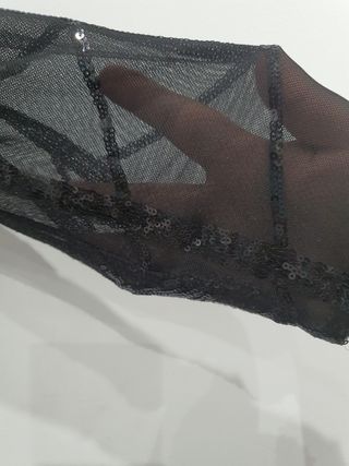 Vestido negro de fiesta Talla L