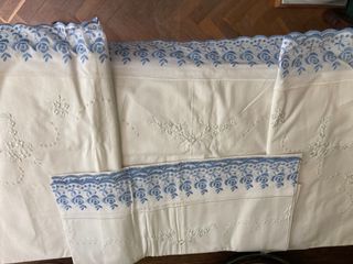 Sábanas antiguas Tolra bordadas