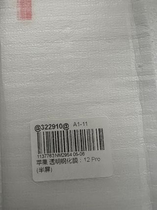 Cristal templado para IPhone 12 Pro o Iphone 12