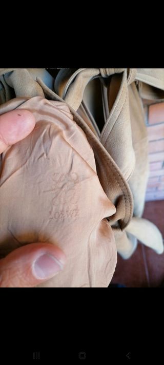 gabardina ante loewe