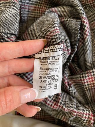 Pantalón a cuadros 