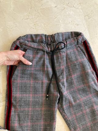 Pantalón a cuadros 
