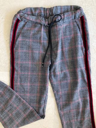 Pantalón a cuadros 
