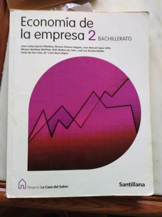 ECONOMÍA DE LA Empresa 2bach