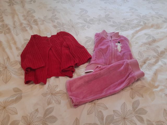 Lote ropa bebe niña invierno 6/12 meses.29 pzs