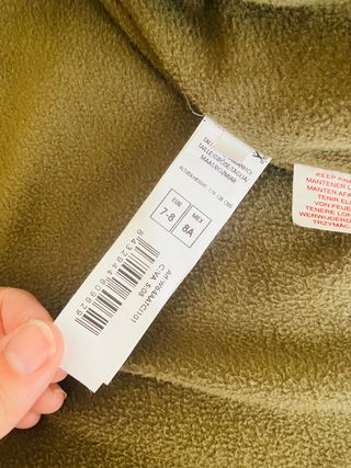 Abrigo niño GOCCO 7-8 años