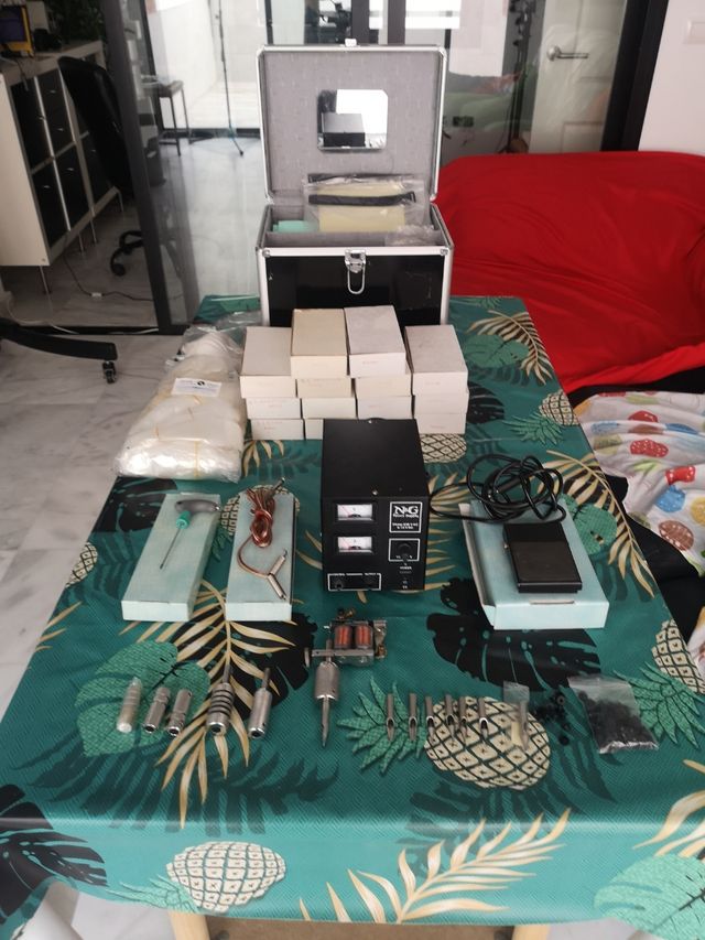 Kit profesional de tatuaje