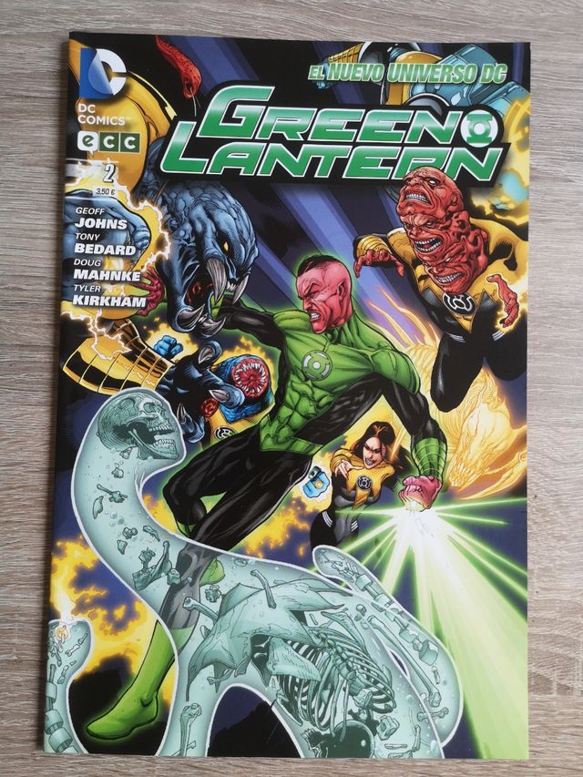 Green Lantern 2, 3, 4 y 5 Nuevo universo Dc