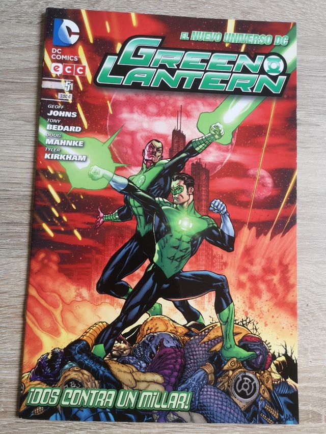 Green Lantern 2, 3, 4 y 5 Nuevo universo Dc