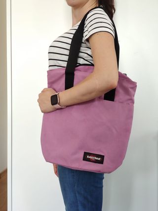 Borsa EASTPAK shopper rosa - lilla