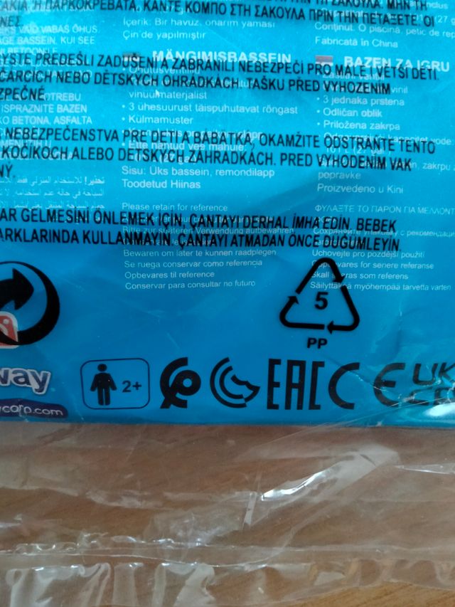 piscina hinchable Bestway precintada