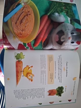 Libros de recetas bebés y niños