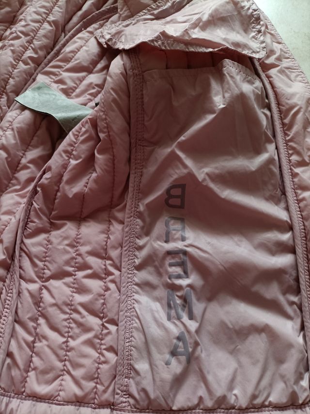 piumino leggero rosa marca brema
