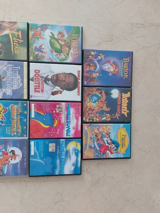 15 dvd italianos para niños y niñas